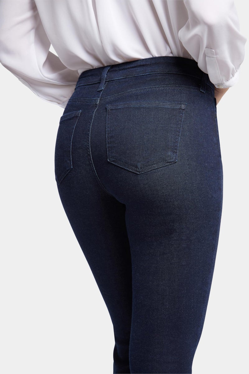 NYDJ Women's Petite Petite Size Sheri Slim Jean, Rinse, 8P - Image 3